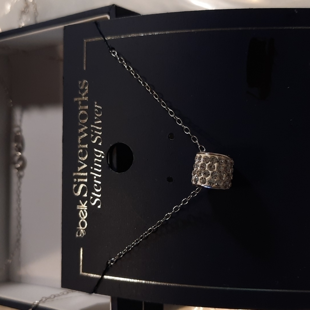 Belk Silverworks SS 925 Necklace NWT